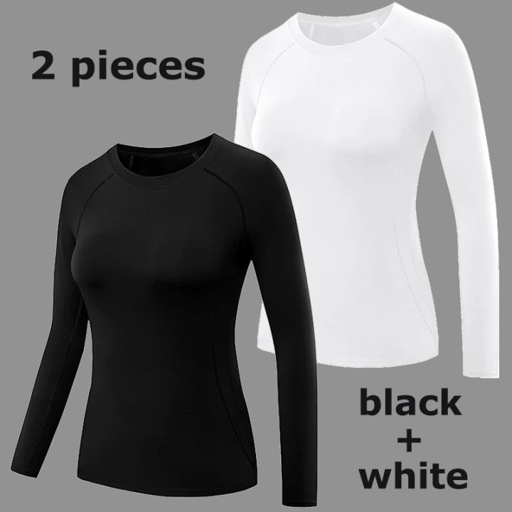 Women's%20Compression%20Shirt%20Athletic%20Yoga%20Running%20Long%20Sleeve%20T-Shirt%20Spring%20Fall%20Gym%20Workout%20Stretchy%20Baselayers%20Rash%20Guard%20Tops%20-%20Image%208