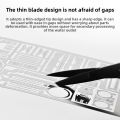 MSWZ MS109 Model Tools Scissors Etched Sheet Parts Decal Cutting Tools for Modeler Hobby Building DIY. 
