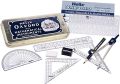 oxford mathematical instrument set (oxford math set / Geometry set spicily for school and higher education students). 