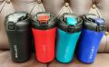 Best Quality 380ml Temperature Display Cute Travel Coffee Mug Insulated Coffee Cups with Flip Lid Stainless Steel Coffee Mugs Spill Proof Double Wall Vacuum Tumbler, Reusable To Go Mug for Hot/Ice Coffee Tea. 