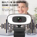 Webcam Mini 4K USB Computer 2K Webcam Full HD 1080P Web For Work With Microphone Tripod For PC Laptops Live Streaming Camera.