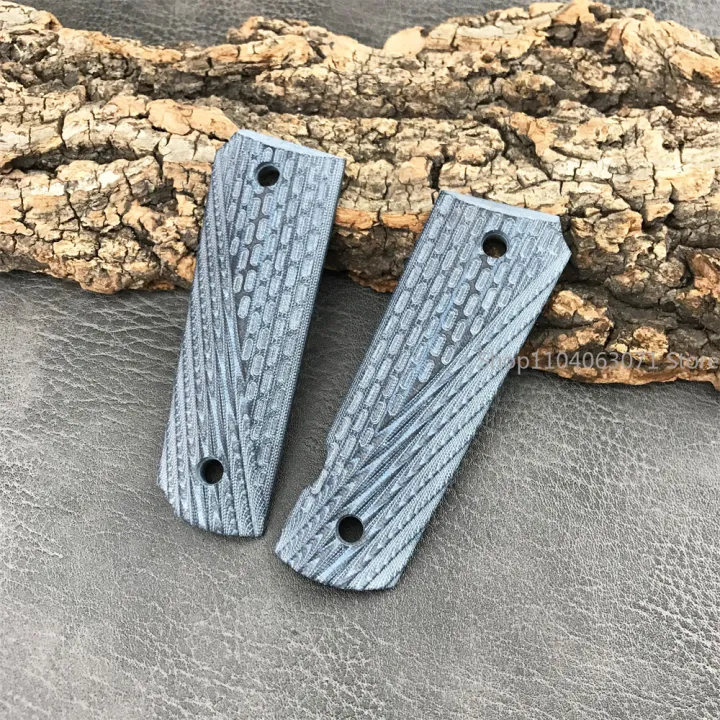 1%20Pair%20Blue%201911%20G10%20Non-Slip%20Grip%20Grip%20Patch%20Material%20DIY%20Grip%20Patch%20CNC%20Knife%20Handle%20Material%20-%20Image%202
