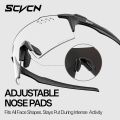 SCVCN Men Outdoor Photochromic MTB Climbing Glasses UV400 Sunglasses Sports Bike Cycling Glasses Women Driving Bicycle Eyewear.