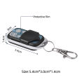 443mhz 4CH Remote Control Duplicator Key Fob Distance Remote Control 433.92MHZ Clone For Garage Door Gate With 12V 27A Battery. 