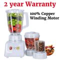 RAF Juicer Blender Machine 3 in 1 - Imported - 750W - Original 7025 Copper Winding Motor Installed - 2 Year Warranty. 
