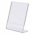 L type A4 paper flyer holder leaflet display stand. 