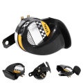 Snail Air Horn Snail Motorcycle Speaker  Mini Loud Electronic Snail Horn For Motorcycle Loud Voice Speaker 12V 510HZ. 