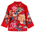 Embroidered Blouse Ethnic Style Retro Embroidery Chinese Blouse Women New Style Jacket Loose Cotton Coat Women's Autumn Hanfu.