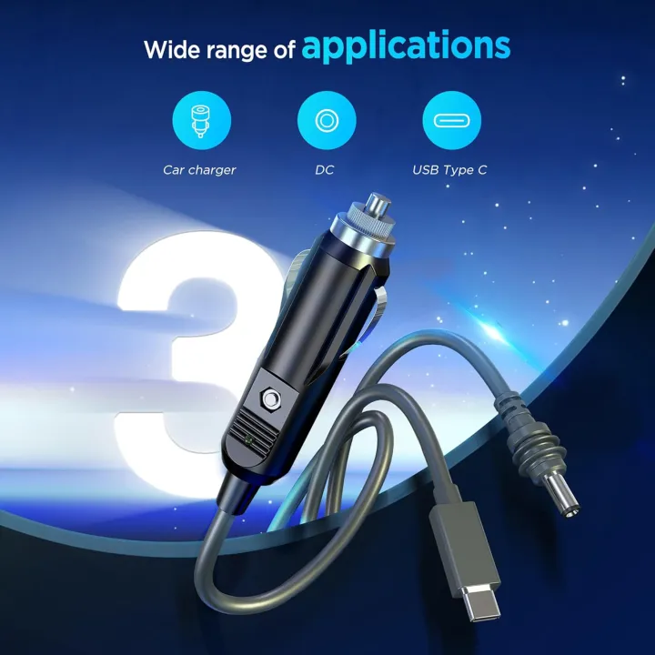 EDUP%20%20SK0101-3M%20Starlink%20Mini%20100W%20Cable%203-in-1%20Power%20Cable%20for%20Choice%203M%20/%205M%20Car%20Charger+DC%20Cable+Type-C%20TO%20DC%20-%20Image%206