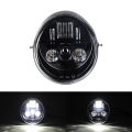 Motorcycle Front Headlight LED Light Hi/Low Beam Light for V Rod VRSCF VRSC VRSCR 2002-2017. 