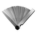 32pc Feeler Gauge Stainless Steel Measuring Tool Set 0.001-0.04" 0.03-1.00mm Feeler Gauge Motorcycle Tire Repair Tool.