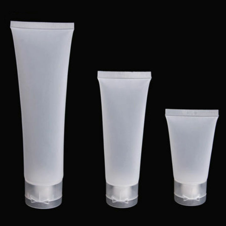 2Pcs%2015ml%2020ml%2030ml%2050ml%20100ml%20Clear%20Plastic%20Soft%20Tubes%20Empty%20Cosmetic%20Cream%20Emulsion%20Lotion%20Packaging%20Containers%20-%20Image%203