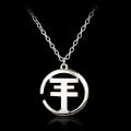 Rock Music Band Tokio Hotel Pendant Necklace for Women Men Stainless Steel Symbol Chain Jewelry. 