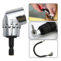 105 Degree Turning Screwdriver Joint Electric Drill Corner Attachment Extension Socket Screwdriver Head Tool. 