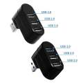 Laptop USB 3.0 Rotatable Hub High Speed Multi-hub Usb Splitter 2.0 1 Multiple 3 6 Port Adapter Usb 3.0 Card Reader for Pc.