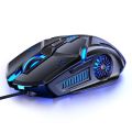 Silver Eagle G5 Mute Wired Mouse Six Keys Luminous Game E-Sports Machinery Computer Accessories Cross-Border Delivery. 