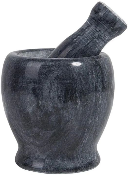 Marble%20Mortar%20and%20Pestle-Black%20(Pack%20Of%20One)%20Large%20Size%20-%20Image%205