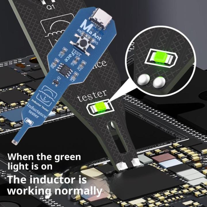 Motherboard Coil Quick Fault Check Tool for PC, 1Pc Inductor Detector ...