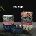 Ceramic Teacup 60ML Chinese Style Tea Cup Mini Tea Set Kitchen Dining Bar Espresso Coffee Cups Household Office Cup Tableware. 