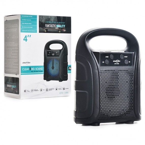 Extra Bass Wireless Speaker GTS 1386 KTS wireless portable