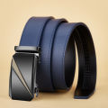 Belt for men Blue Striped Belt Automatic Buckle Belts Fashion Jeans Belt Designer Belts Genuine Leather Belt. 