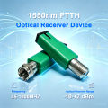 Fibre-Optic to RF 1550nm FTTH Passive Optical Receiver Communication Network Optical Receiver Cable TV Optical Transmission. 