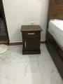 Teak Bed Side Cupboard. 