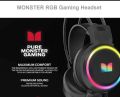 Monster Gaming Headphone || R.G.B LIGHTS. 