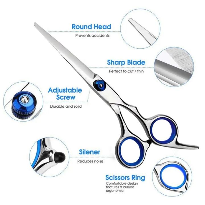 Hairdressing%20Scissors%20Stainless%20Steel%20Professional%20Hairdressing%20Scissors%20Cutting%20Thinning%20Scissors%20Barber%20Shear%20Home%20Salon%20-%20Image%203