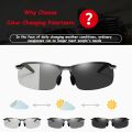 Photochromic Sunglasses Men Polarized Driving Chameleon Glasses Male Change Color Sun Glasses Day Night Vision Driver Eyewear. 