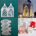Wedding Box couple metal cutting dies cut die mold Scrapbook paper craft knife mould blade punch stencils dies. 