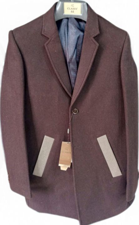 Gents%20Short%20Long%20Tweet%20Wool%20Coat%20Two%20Button%20-%20Image%202