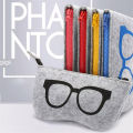 Colorful Make Up Case For Women Men Glasses Box Felt Sunglasses Bag Eyeglasses Cases For Men Eyewear. 