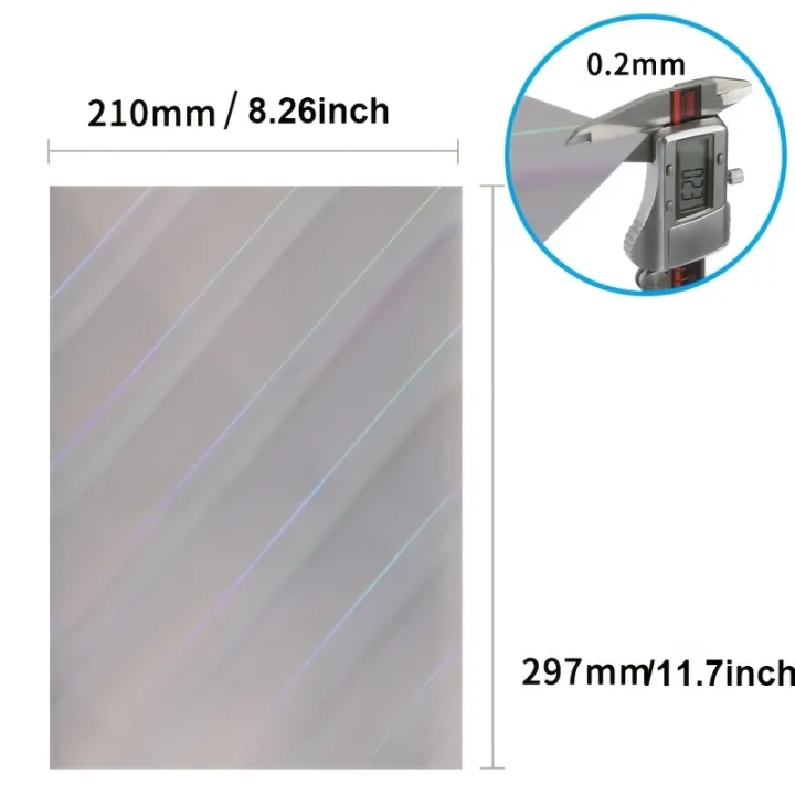 10%20Sheets%20Holographic%20Laser%20Printable%20Vinyl%20Sticker%20Paper%20-%20A4(8.3%C3%9711.7%20Inch),%20Waterproof%20&%20Self-Adhesive%20Inkjet%20Printable%20Paper%20-%20Image%205