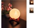 usb moon lamp yellow color LED lights. 