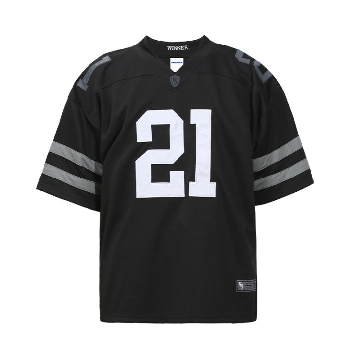 American%20Oversized%20#21%20Tshirt%20Short%20Sleeved%20Summer%20Women's%20Mesh%20Quick%20Drying%20Breathable%20Rugby%20Basketball%20T-shirt%20Sports%20Jersey%20-%20Image%202