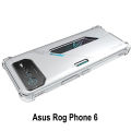 For Rog Phone 6 6D AI2203 Case Air Cushion Shockproof Airbag Silicone Soft TPU Back Cover Case for Rog Phone 6 AI2201.