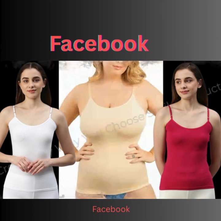 2 Pack Black and white Active Basic Women's Seamless Tank Tops Inner wear.