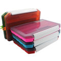 Six color single-layer inserted bait box, large four grid lure storage box, tool multifunctional fishing gear box. 