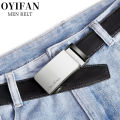 Men Belts Automatic Buckle Belt PU Leather High Quality For Men Leather Strap Casual For Jeans. 