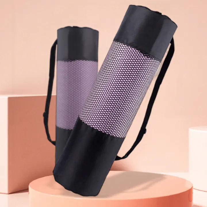 1%20Breathable%20Yoga%20Mat%20Storage%20Mesh%20Bag%20-%20Durable%20Oxford%20Fabric,%20Black%20with%20Shoulder%20Strap,%20Perfect%20for%20Everyday%20Use%20and%20Fitness%20-%20Image%206
