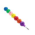 10Pcs Lollipop Building Block Pencil Graffiti Pen for Children Birthday Party Favors Student Back To School s Pinata Fillers. 