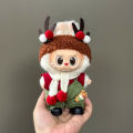 New Doll Clothes Pendant Set, For LABUBU Halloween Set,DIY Doll Accessories, Fun and Cute Baby Clothes, Christmas .