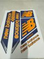 Softball Cricket Bat Sticker. 