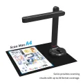 NETUM Book Scanner T101 Autofocus Document Scanner Max A4 A3 Size with Smart OCR Led Table Desk Lamp for Family Home Office. 