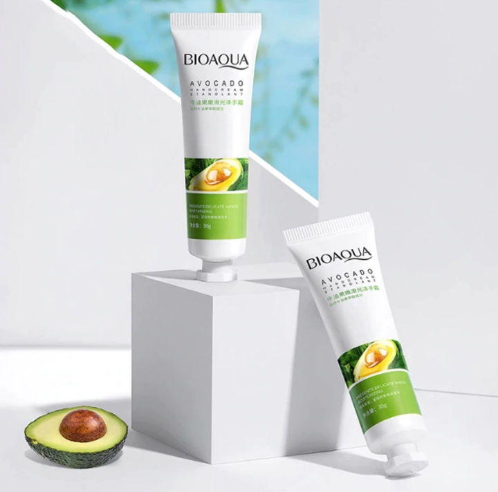 BIOAQUA Avocado Moisturizing Hand Cream Stanolant 30Gm