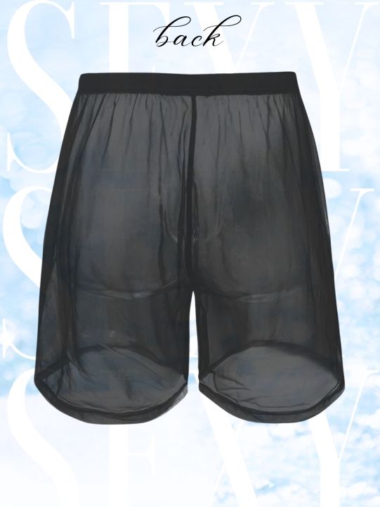 1Pc%20Long%20Men's%20,%20Simple,%20Comfortable,%20Fashionable,%20Soft,%20Breathable,%20Semi%20Transparent,%20Home%20Sports,%20Loose%20Fit%20Boxing%20Pants%20-%20Image%203