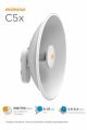 Mimosa  C5x Integrated  radio with  Modular N5-X  25dbi Antenna,Maximum Throughput 500 MBPS on PTMP and 700mbps on PTP,Frequency range 4900-6400 MHZ(2 devices×1pair). 