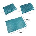 PP Cutting Mat Workbench Patchwork Cut Pad Sewing Manual DIY Knife Engraving Leather Cutter Board Single Side Underlay. 
