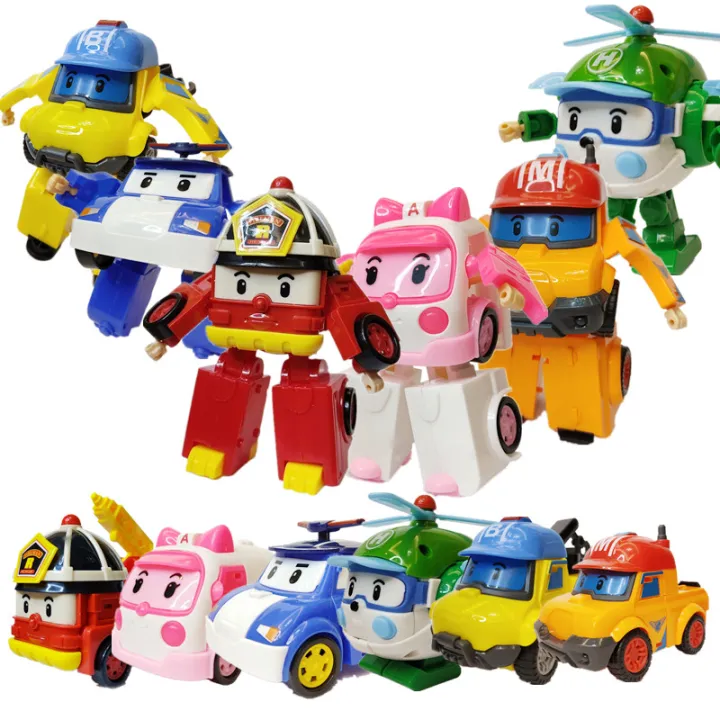 Korea%20Polis%20Robocar%20Robot%20Deformation%20Transformation%20Amber%20Roy%20Haley%20Anime%20Action%20Figure%20Cartoon%20Kids%20Toy%20For%20Children%20-%20Image%202